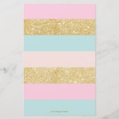 回転木馬ピンクミントタイムカプセルメッセージシート (裏面)