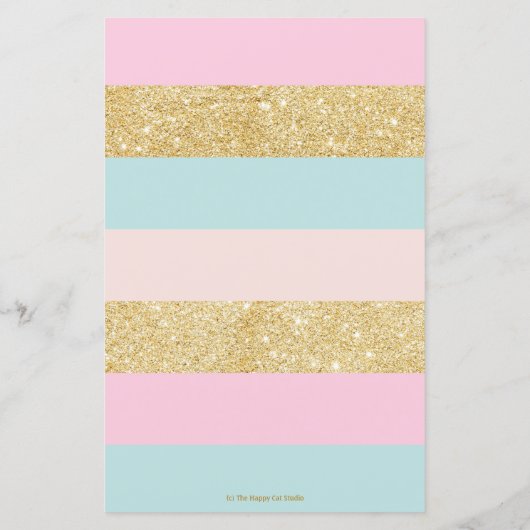 回転木馬ピンクミントタイムカプセルメッセージシート (裏面)