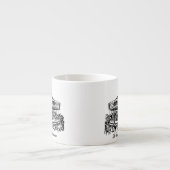 回転木馬フランスのウマのアパレルとギフト エスプレッソカップ (正面)