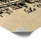 回転木馬フランスのウマのアパレルとギフト ポスター (角)