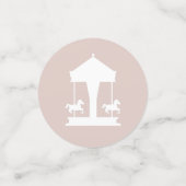 回転木馬フローラソフトピンク写真 コンフェッティ (スモール正面)