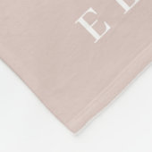 回転木馬フローラソフトピンク写真 フリースブランケット (角)