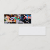 回転木馬プロファイルカード スキニー名刺 (正面/裏面)