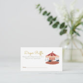 回転木馬ベビーおむつラッフルエンクロージャカード エンクロージャーカード (スタンド正面)