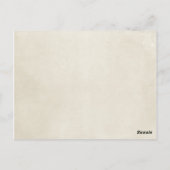 回転木馬ペナントバナースペーサー ポストカード (裏面)