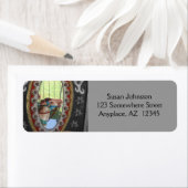 回転木馬ホースイン鏡住所 シール (インサイチュ)