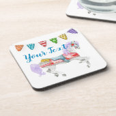 回転木馬ホースカスタムテンプレート コースター (左側)