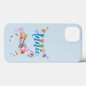 回転木馬ホースカスタムテンプレート Case-Mate iPhoneケース (裏面 (横))