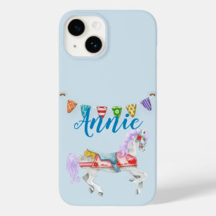 回転木馬ホースカスタムテンプレート Case-Mate iPhone 14ケース