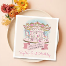 回転木馬ホースサーカスカーニバルバースデーパーティー