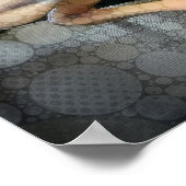 回転木馬ホーススパークリーのライトあなたの野生を見つける ポスター (角)