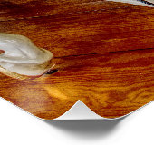 回転木馬ホースラージプリント ポスター (コーナー)