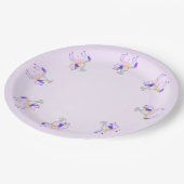 回転木馬ホース紙プレート ペーパープレート (アングル)