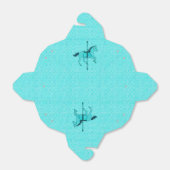 回転木馬ホース – ターコイズとアクア フェイバーボックス (折り畳みなし)