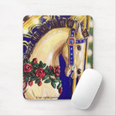 回転木馬ホース マウスパッド (マウス)