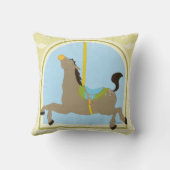 回転木馬ホースbyジューンエリカヴェス クッション (裏面)