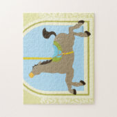 回転木馬ホースbyジューンエリカヴェス ジグソーパズル (縦)