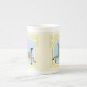 回転木馬ホースbyジューンエリカヴェス ボーンチャイナマグカップ (正面)