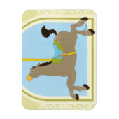 回転木馬ホースbyジューンエリカヴェス マグネット (縦)
