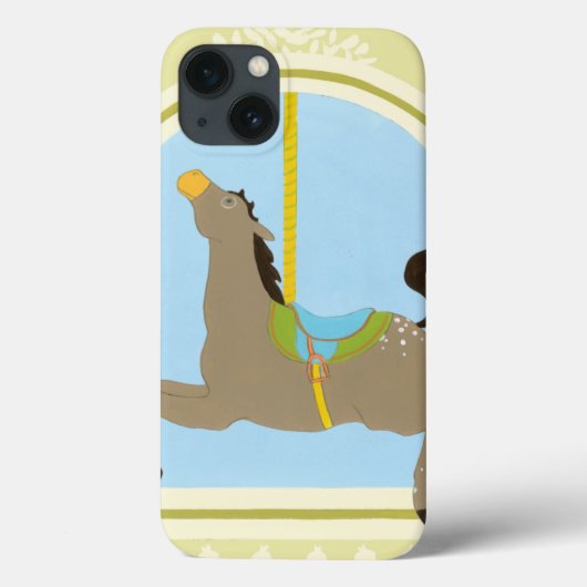 回転木馬ホースbyジューンエリカヴェス Case-Mate iPhoneケース (裏面)