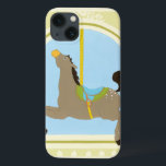 回転木馬ホースbyジューンエリカヴェス iPhone 13ケース<br><div class="desc">6月エリメリーカ・ヴェスまでに回転木馬馬のプリントとゴーラウンドでギャロップ！馬は楽しそうに投げ戻され、別の子供にスピン運の準備ができている。コピーを今日注文！</div>