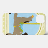 回転木馬ホースbyジューンエリカヴェス Case-Mate iPhoneケース (裏面 (横))