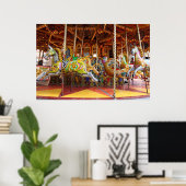 回転木馬ポスター ポスター (ホームオフィス)