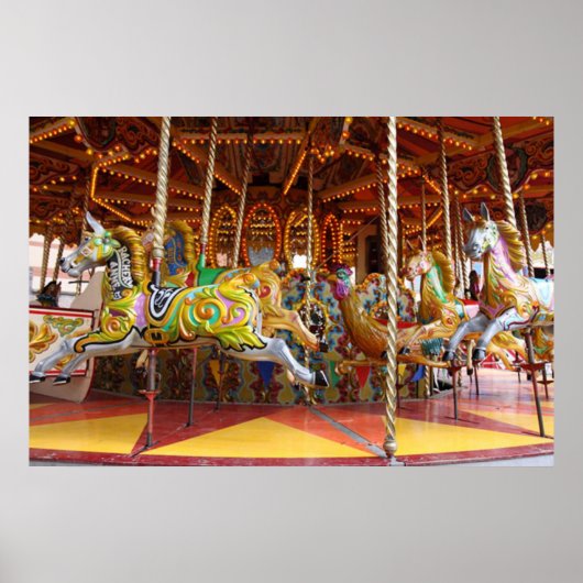 回転木馬ポスター ポスター (正面)