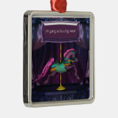 回転木馬ポニービッグシスターキープサケオーシャネット メタルオーナメント (右)