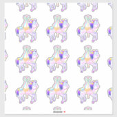 回転木馬ポニー(シート)コンターシール シール (シート)