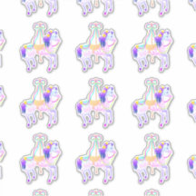 回転木馬ポニー（シート）コンターシール