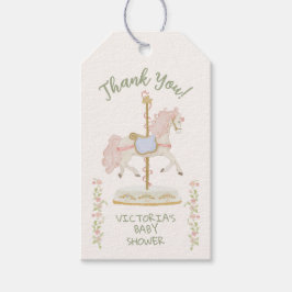 回転木馬メリーゴーラウンド ギフトタグ