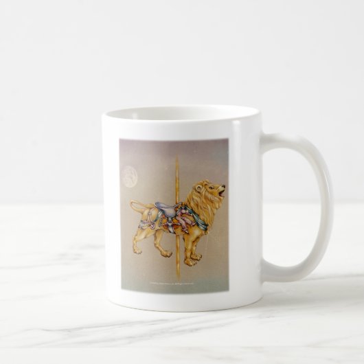 回転木馬ライオンカップ コーヒーマグカップ (右)