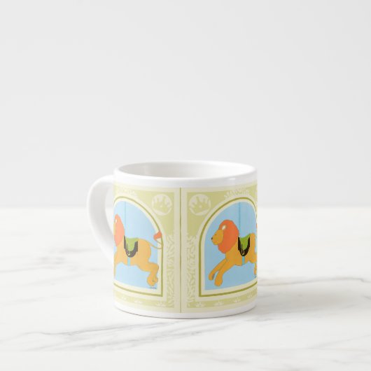 回転木馬ライオンバイジューンエリカヴェス エスプレッソカップ (正面左)