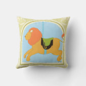 回転木馬ライオンバイジューンエリカヴェス クッション (裏面)