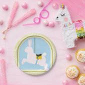 回転木馬ラビットバイジューンエリカヴェス ペーパープレート (パーティー)