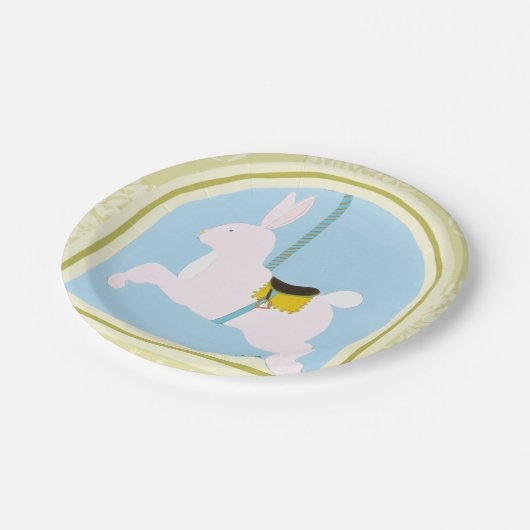 回転木馬ラビットバイジューンエリカヴェス ペーパープレート (アングル)