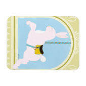 回転木馬ラビットバイジューンエリカヴェス マグネット (横)