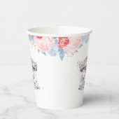 回転木馬ワンダーランドピンク 紙コップ (左)