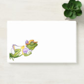 回転木馬動物のカエル写真10x6ノート ポストイット (オフィス)