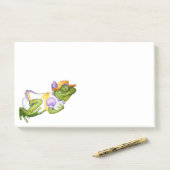 回転木馬動物のカエル写真10x6ノート ポストイット (デスク)