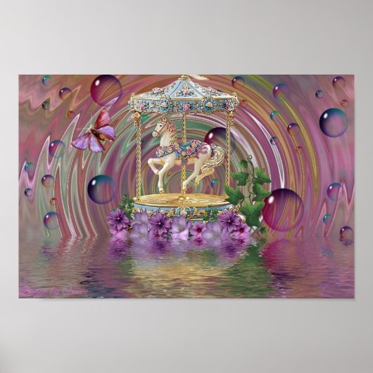 回転木馬夢 ポスター (正面)