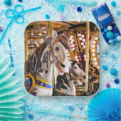 回転木馬紙プレート ペーパープレート (パーティー)