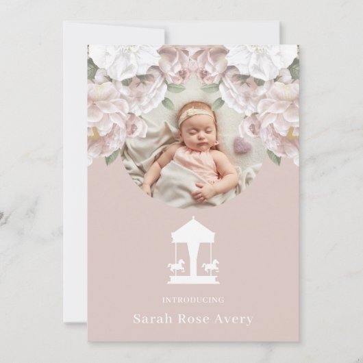 回転木馬誕生発表 (正面)