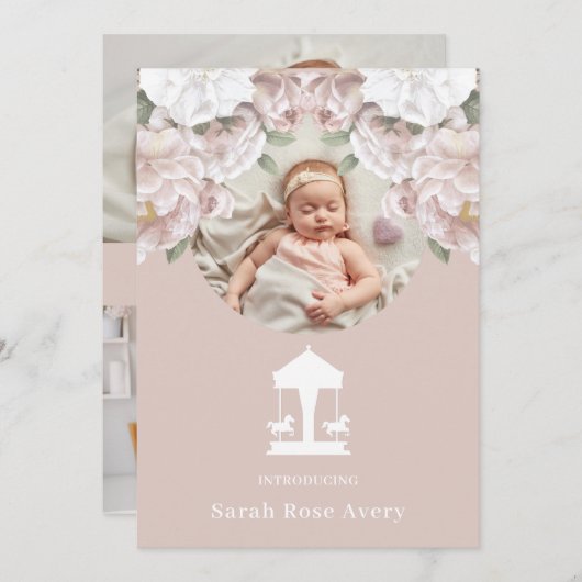 回転木馬誕生発表 (正面/裏面)