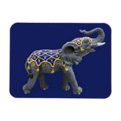 回転木馬象フォトマグネット マグネット (横)