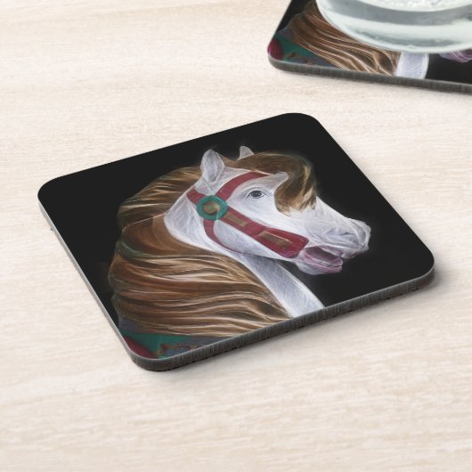 回転木馬頭 コースター (左側)