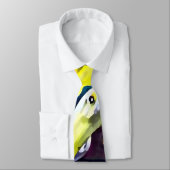 回転木馬馬とイエローマネ ネクタイ (タイ)