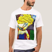 回転木馬馬とイエローマネ Tシャツ (正面)