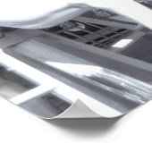 回転木馬馬の色のヒント ポスター (角)